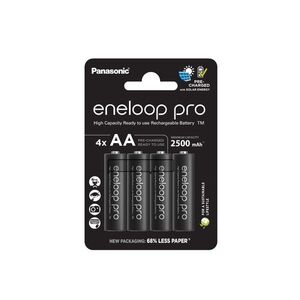 Panasonic Eneloop Pro Recharged AA/2500mAh nabíjecí baterie 4 ks obraz