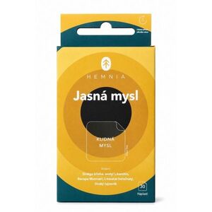 HEMNIA Jasná mysl náplast 30 ks obraz