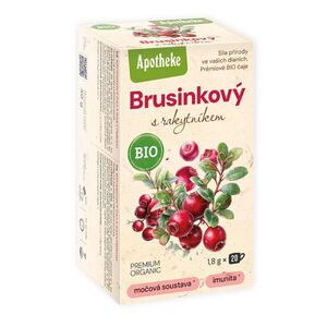 Apotheke BIO Brusinkový s rakytníkem porcovaný čaj 20x1, 8 g obraz