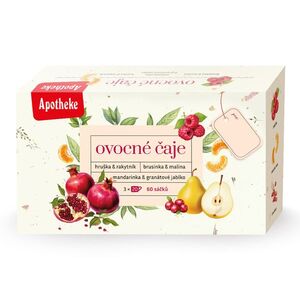 Apotheke Ovocné čaje Mix 3x20 sáčků obraz