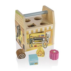 Zopa Dřevěná montessori kostka obraz