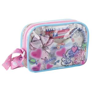 Cerdá Kosmetická taštička s vlasovými doplňky Stitch 8 ks obraz