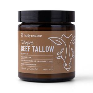 Body Restore Našlehaný tělový krém z hovězího loje bez parfemace 71 g obraz