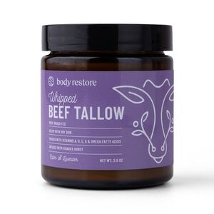 Body Restore Našlehaný tělový krém z hovězího loje levandule 71 g obraz