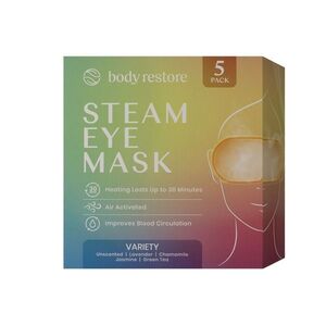 Body Restore Samozahřívací relaxační maska na oční okolí mix 5 ks obraz