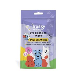 Tresky & friends Čisticí ubrousky na oči pro domácí mazlíčky 30 ks obraz