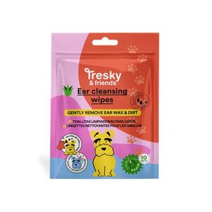 Tresky & friends Čisticí ubrousky na uši pro domácí mazlíčky 10 ks obraz