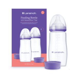 Lansinoh kojenecká láhev 330ml DUOPACK s NaturalWave TM savičkou (L) obraz