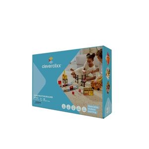 Cleverclixx Magnetická stavebnice Construction Builder Pack Intense - 48 ks obraz