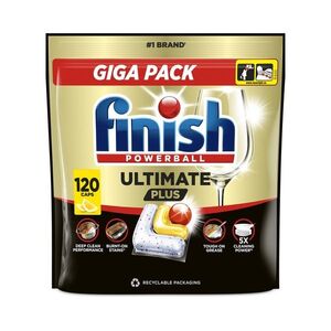 Finish Ultimate Plus Lemon kapsle do myčky 120 ks obraz