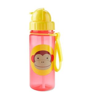 SKIP HOP Zoo Hrnek s brčkem PP bez PVC a BPA Opice 12m+ obraz