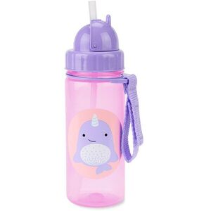 SKIP HOP Zoo Hrnek s brčkem PP bez PVC a BPA Narval 12m+ obraz