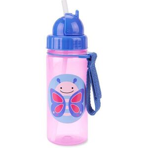 SKIP HOP Zoo Hrnek s brčkem PP bez PVC a BPA Motýl 12m+ obraz