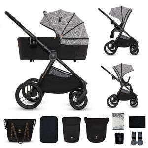 Kinderkraft Kočárek kombinovaný Nea 2 2v1 Lunar Black Bizuu obraz