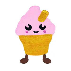 Bomb Cosmetics Šumivá bomba do koupele Isla the Ice Cream 150 g obraz