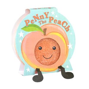 Bomb Cosmetics Mýdlová houbička Penny the Peach 100 g obraz