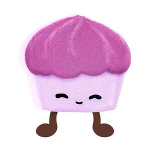 Bomb Cosmetics Šumivá bomba do koupele Chloe the Cupcake 140 g obraz