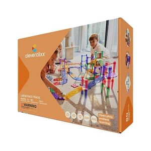 Cleverclixx Magnetická závodní dráha Pastel - 80 ks obraz