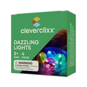 Cleverclixx Kuličková dráha - Sada kuliček Dazzling Lights - 4 ks obraz