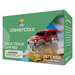 Cleverclixx Magnetická závodní dráha - Autíčko červené - 1 kus obraz