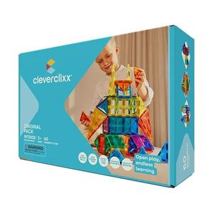 Cleverclixx Magnetická stavebnice Original Pack Intense - 60 ks obraz