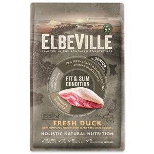 ELBEVILLE Krmivo Senior Mini Fit and Slim Condition Fresh Duck 4kg obraz