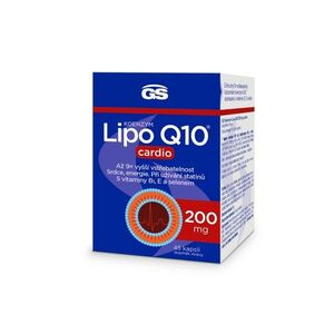 GS Koenzym Lipo Q10 200 mg cardio 45 kapslí obraz