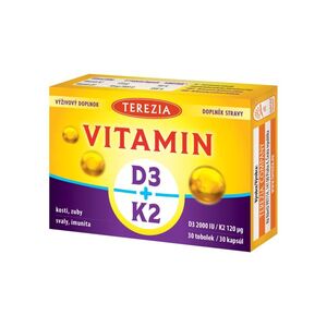 Terezia Vitamin D3+K2 30 tobolek obraz