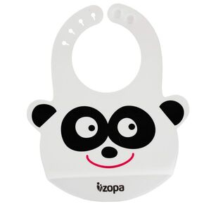 Zopa Silikonový bryndák, Panda 4 obraz