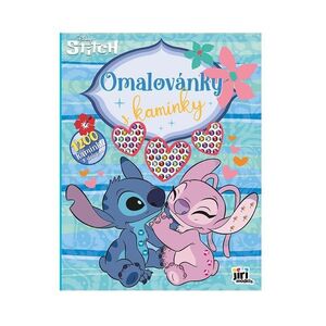 JIRI MODELS Omalovánky s kamínky Lilo & Stitch 1 ks obraz