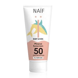 NAIF Ochranný krém na opalování SPF 50 pro děti a miminka 175 ml obraz
