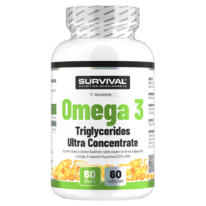 Survival Omega 3 Triglycerides Ultra Concentrate 60 tob obraz