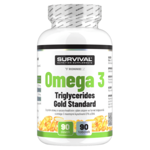 Survival Omega 3 Triglycerides Gold Standard 90 tob obraz