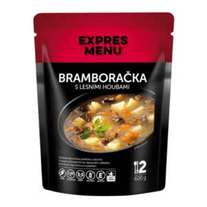 EXPRES MENU Bramboračka s lesními houbami 600 g (2 porce) obraz