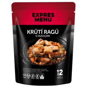 EXPRES MENU Krůtí ragů s fazolemi 600 g (2 porce) obraz
