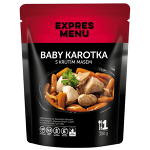 EXPRES MENU Baby karotka s krůtím masem 300 g (1 porce) obraz