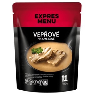 EXPRES MENU Vepřové na smetaně 300 g (1 porce) obraz