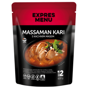 EXPRES MENU Massaman kari- Thajské kari s kachním masem 600 g (2 porce) obraz