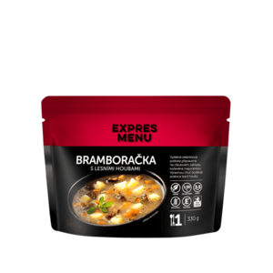 EXPRES MENU Bramboračka s lesními houbami 330 g (1 porce) obraz