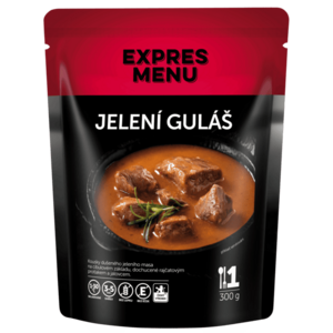 EXPRES MENU Jelení guláš 300 g (1 porce) obraz