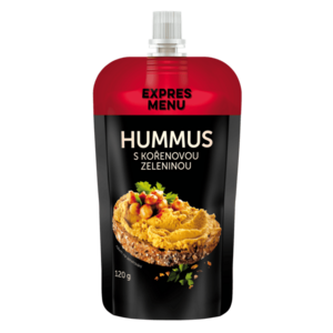 EXPRES MENU Hummus s kořenovou zeleninou 120 g (1 porce) obraz