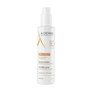 A-Derma Sun Protect transparentní sprej SPF50+ 200 ml obraz