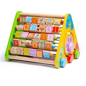 Bigjigs Toys Aktivní trojúhelník s angličtinou obraz