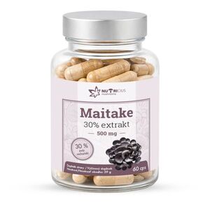 Nutricius Maitake 30% extrakt 500 mg 60 kapslí obraz