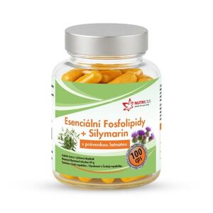 Nutricius Esenciální Fosfolipidy + Silymarin 100 kapslí obraz