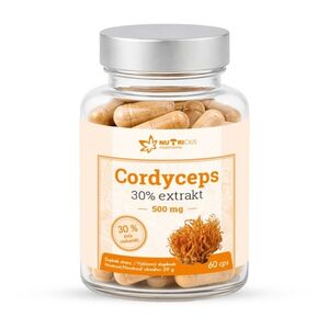 Nutricius Cordyceps 30% extrakt 500 mg 60 kapslí obraz
