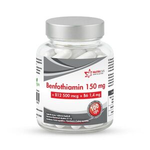 Nutricius Benfothiamin 150 mg 100 kapslí obraz