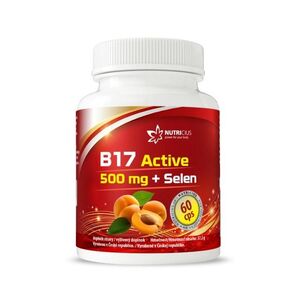Nutricius B17 Active 500 mg + Selen 60 kapslí obraz