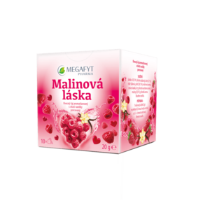 Megafyt Malinová láska porcovaný čaj 10x2 g obraz