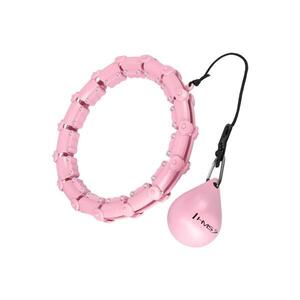 HMS Masážní hula hoop HHW02 se závažím růžová obraz